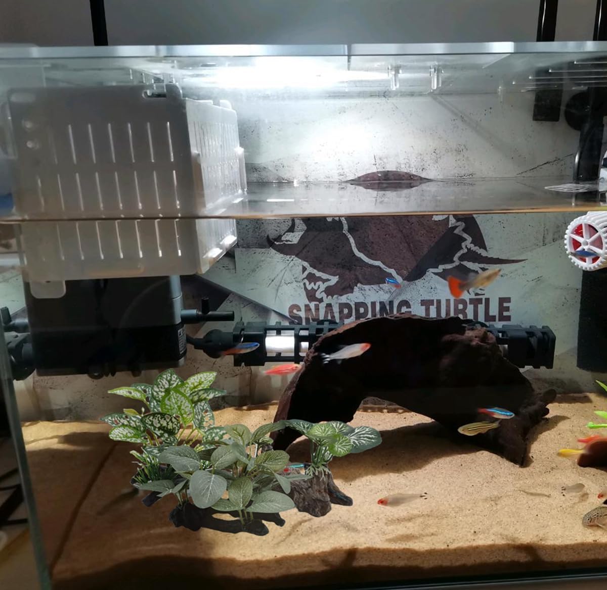 M2cbridge Artificial Fish Tank Plants Silk Aquarium Plant Aquatic Water Grass Foreground Decor (3PCS Green Grasses)