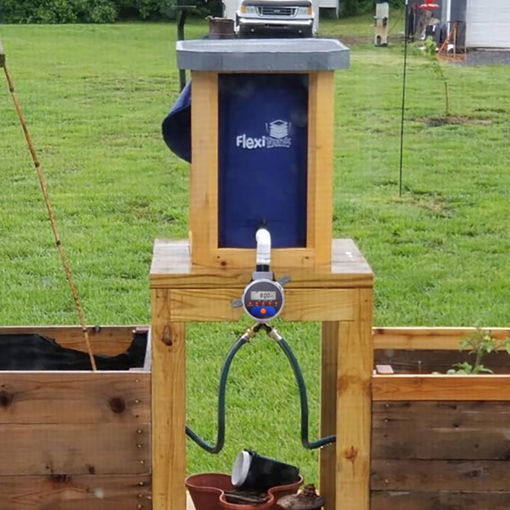 Hose Water Tap Timer Garden Irrigation System Controller Watering Computer Waterproof Red