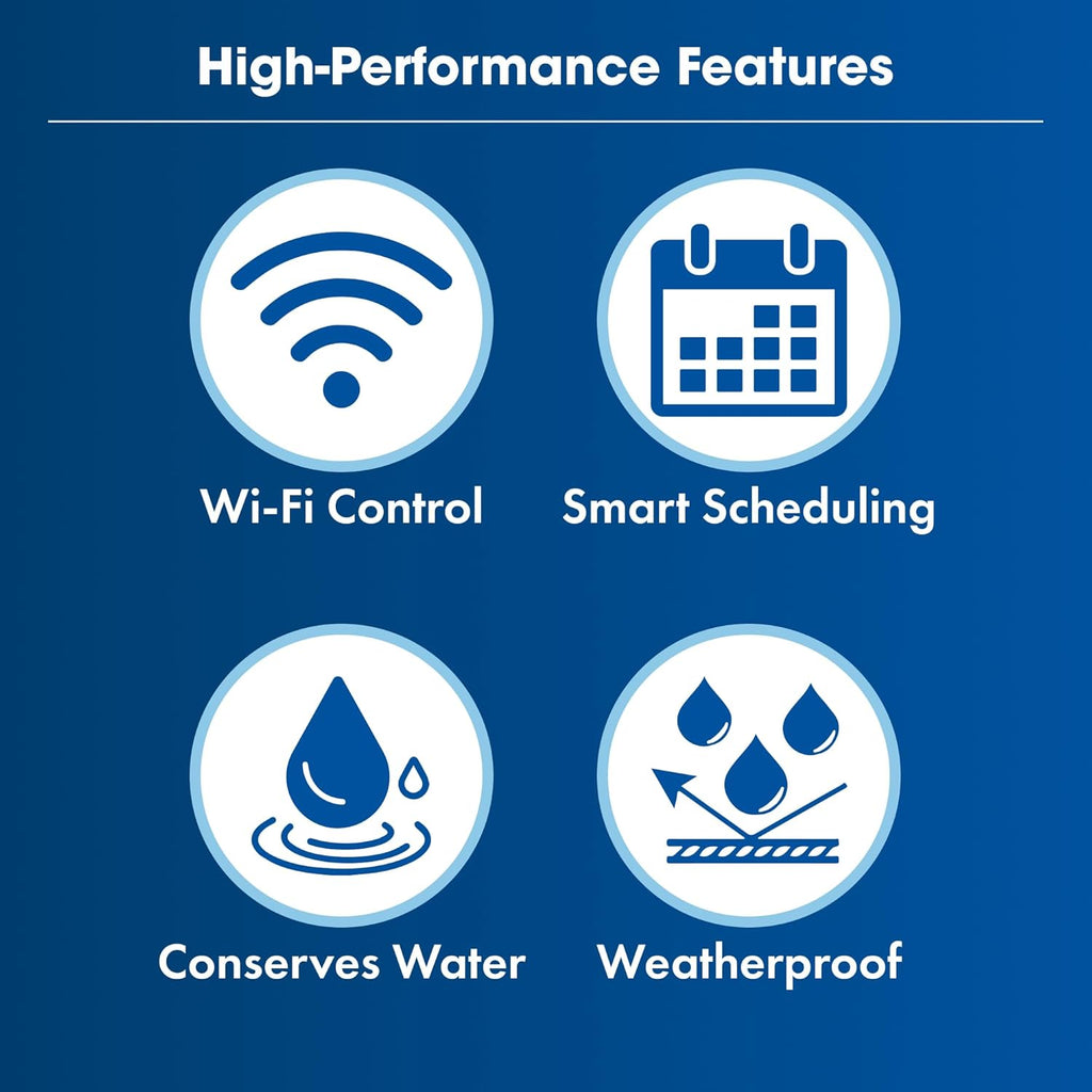Orbit 57985 B-hyve XR 8-Zone Smart Indoor/Outdoor Sprinkler Controller