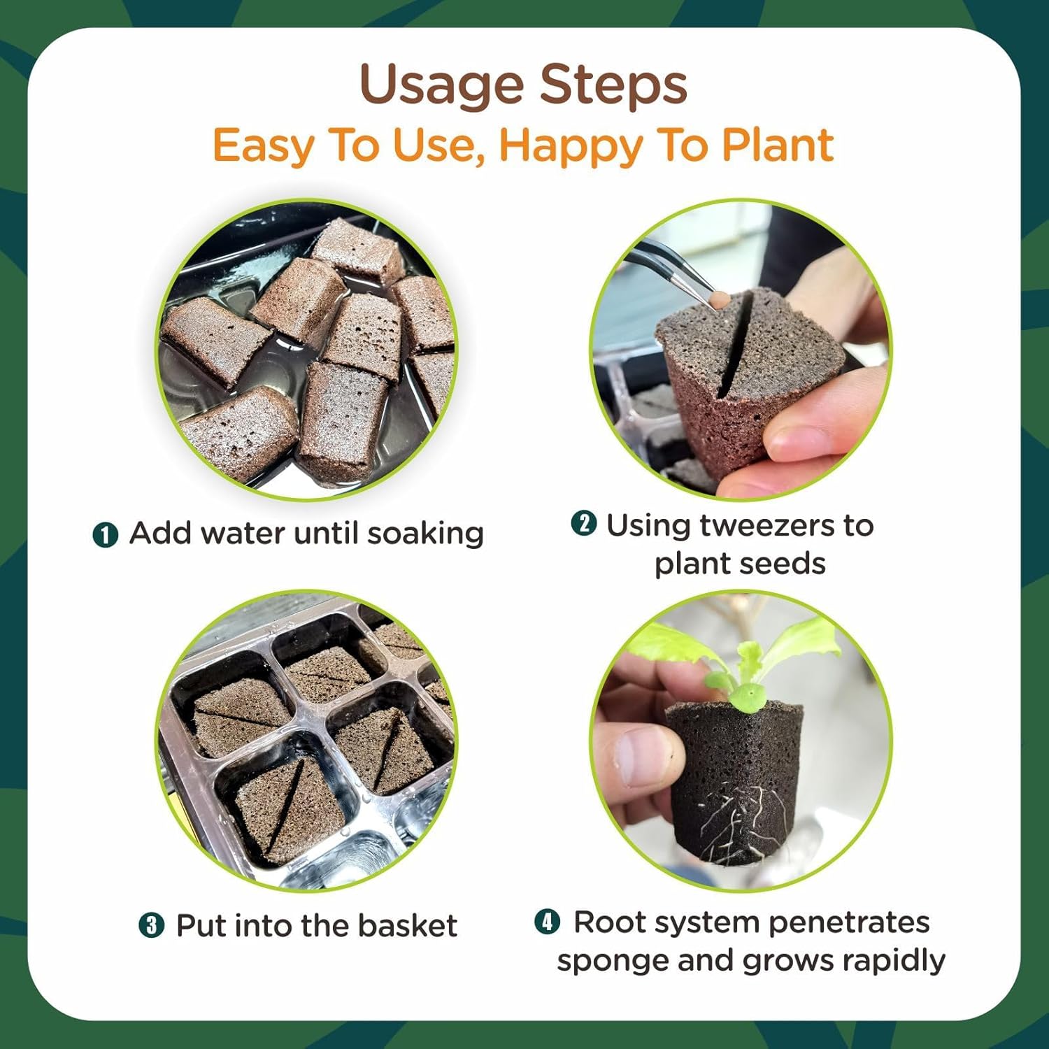 Root Riot, Eco-Friendly Biodegradable Material, Seed Starter Pod, Starter Plugs, 80-Pack, Peat Coconut Coir, Fits Standard Clone Trays, Indoor Outdoor Gardening, Brown