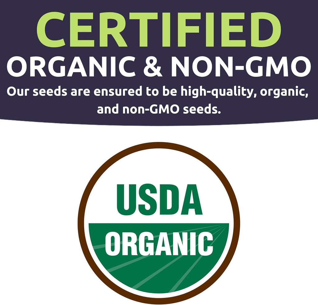 Organic Hot Pepper Seeds Variety Pack - 8 Individual Packs - 2025 Season - Habanero, Jalapeno, Cayenne, Anaheim and More! for Indoor & Outdoor Planting (Non-GMO, Certified Organic)