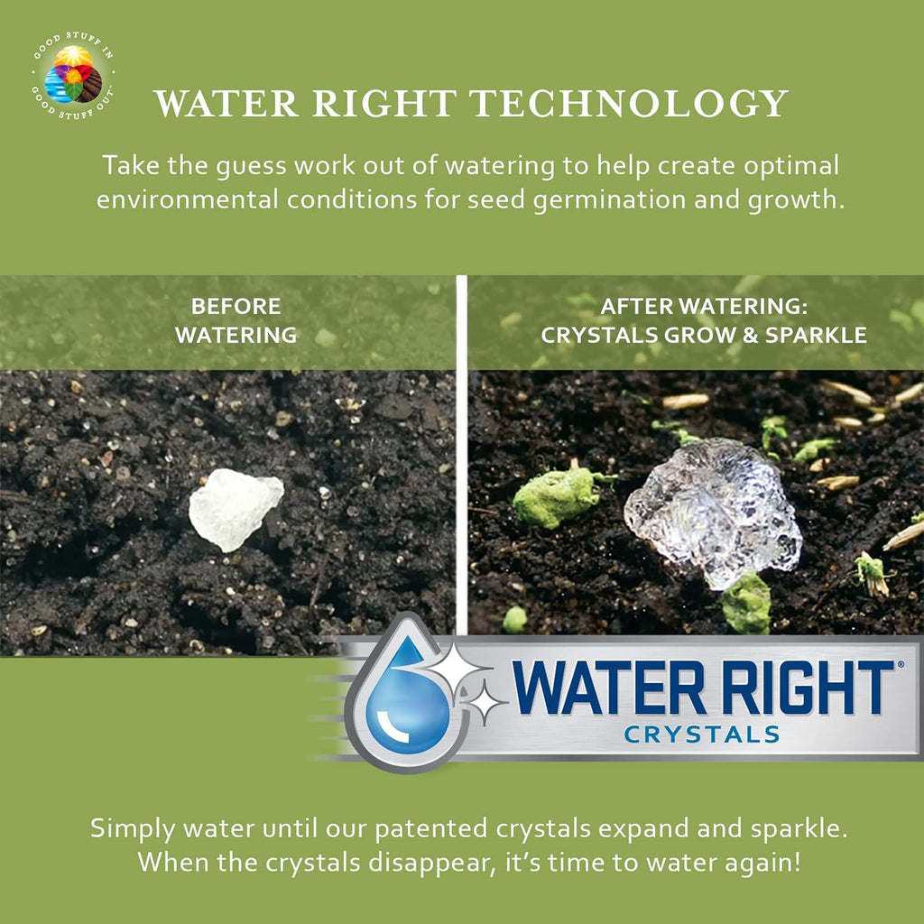 Earth Science Zinnia Wildflower Mix—6lb – 3-in-1 Seeds Plant Food & Soil Conditioner – Non-GMO Vibrant Blooming Flowers for Gardens Low Maintenance Attracts Pollinators – Covers 600 Sq Ft Eco-Friendly