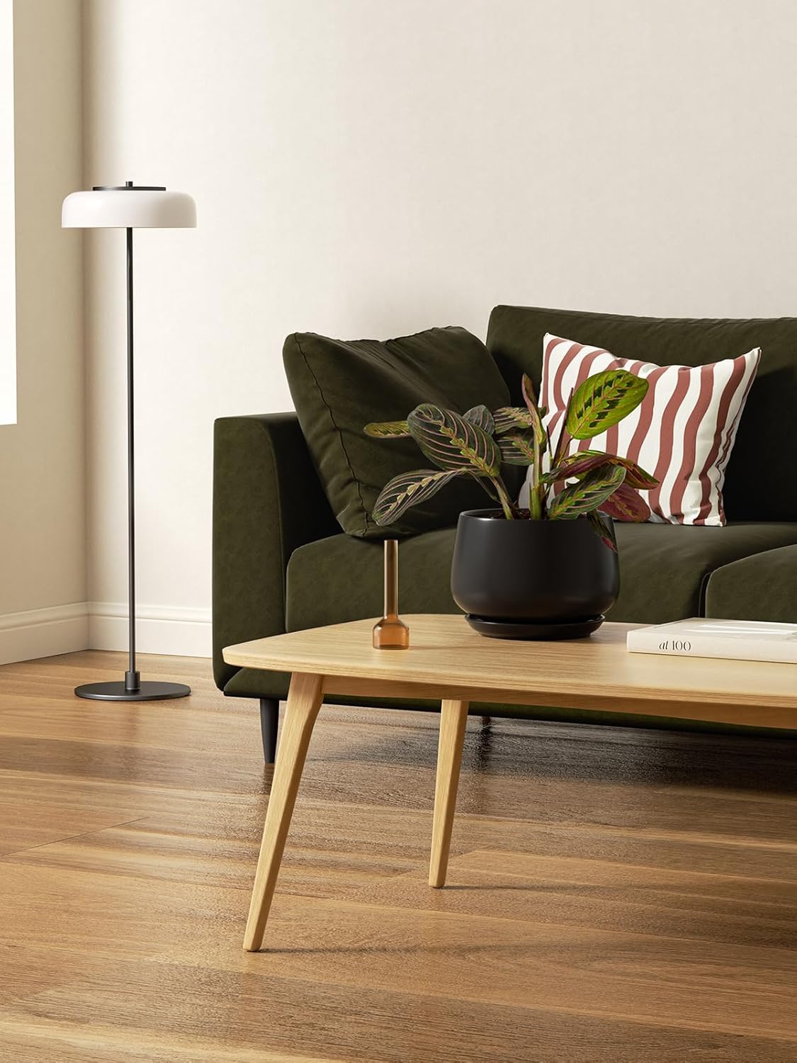 LE TAUCI Plant Pots, 4.1+5.1+6.5 inch, Set of 3, Ceramic Planters with Drainage Hole and Saucer, Indoor Flower Pot with Hole Mesh Pad, Gifts for Mom, Black