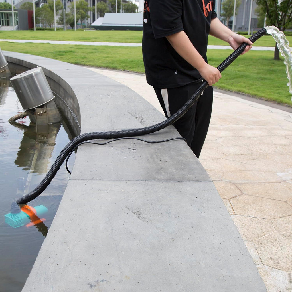 1/3HP Pond Pump, 3300GPH Waterfall Pump with Protective Mesh Filter for Koi Pond Pool Waterfall Fountains Fish Tank and Aquarium…