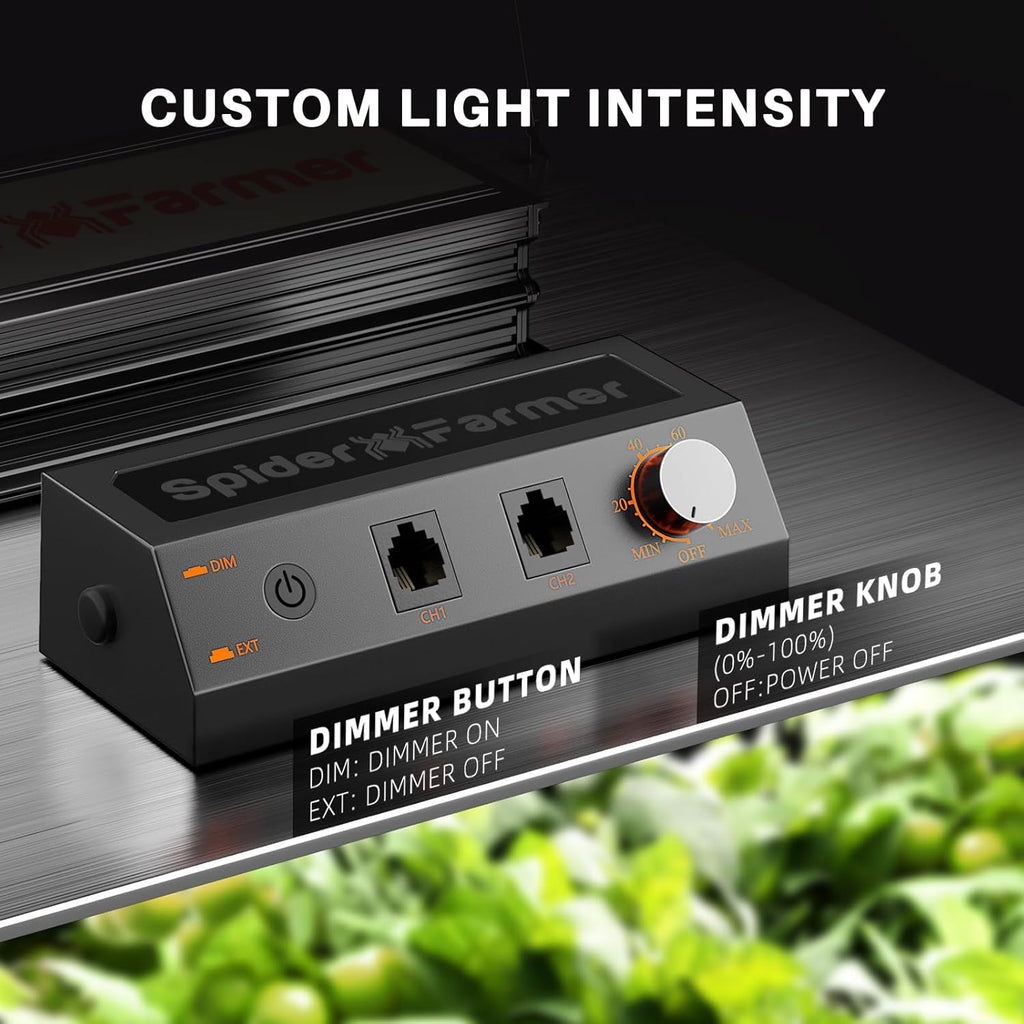 Spider Farmer SF4000, Samsung LM301H EVO Led Grow Light, Full Spectrum Plant Lights, 450W Dimmable & High Efficiency & Deeper Penetration Commercial Lamps for Seedling Veg & Bloom in 4x4 Grow Tent