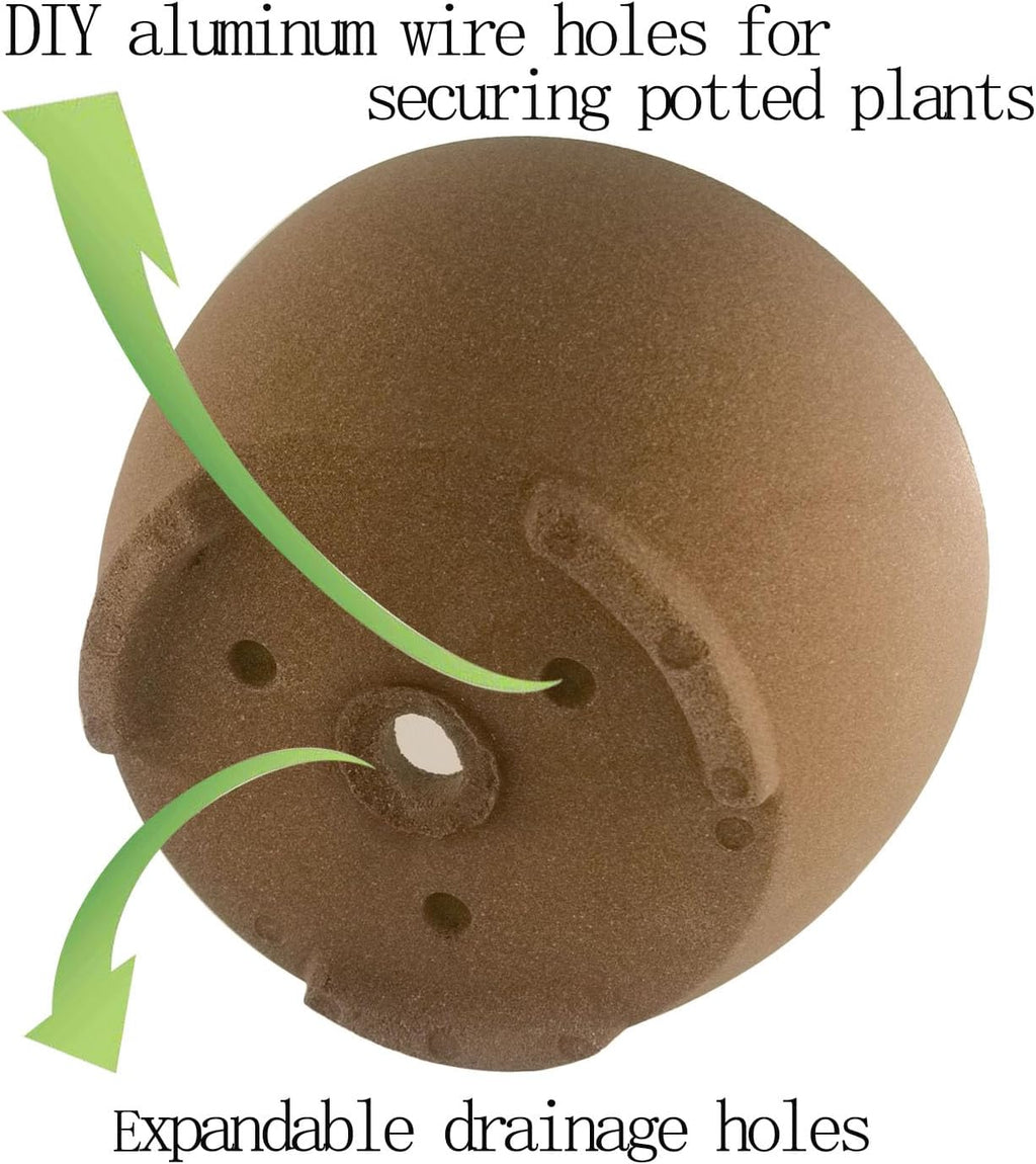 8.26” Large Bonsai Pots with Drainage Breathable Rough Pottery Planter Sand-Textured Short Legs Bonsai Tree Pots Ceramic for Indoor Plants Succulent