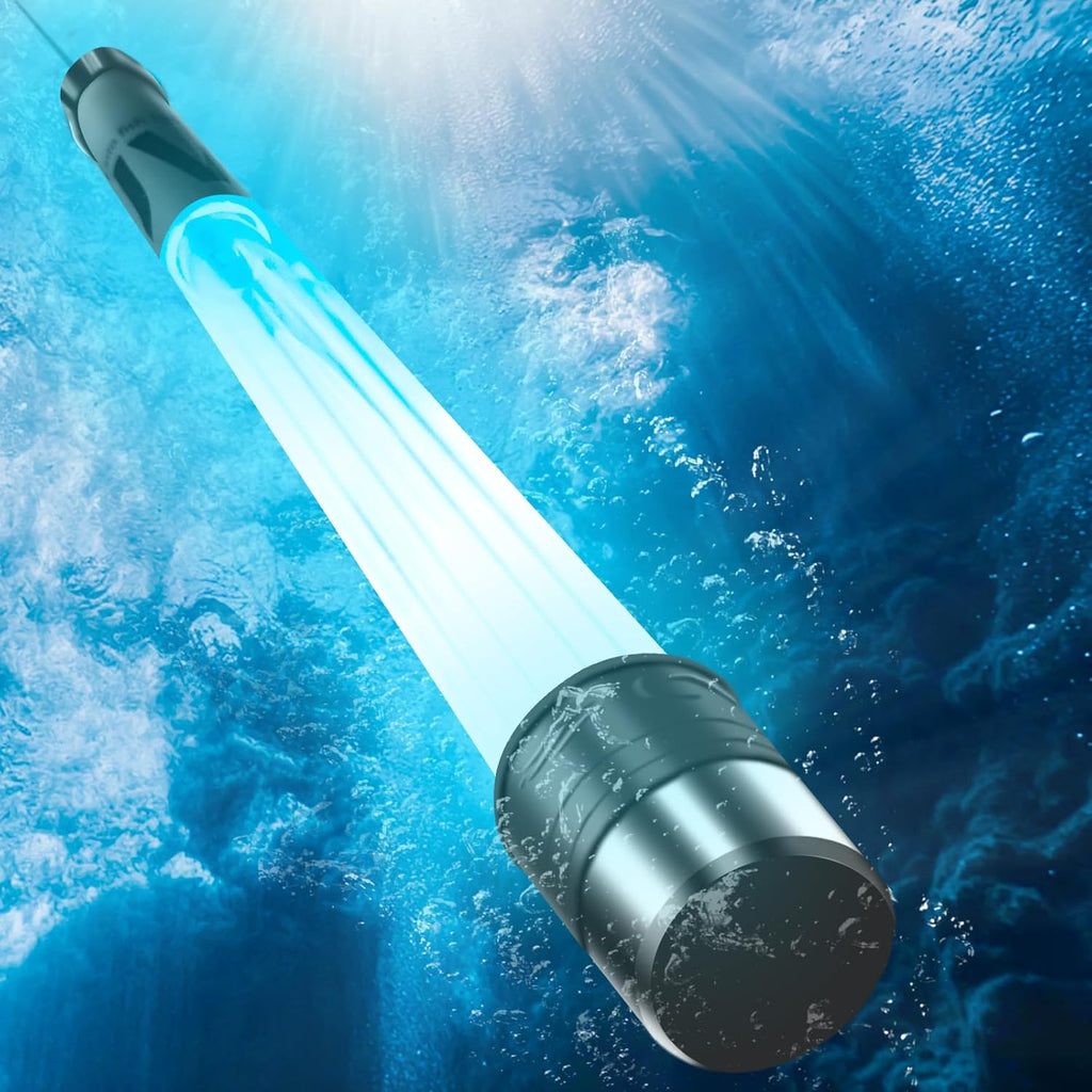 55W Pond UV Light for 500-5000 Gallon, Aquarium UV Light, UV Water Clarifier for Pond, Cold Plunge, Aquarium, Ice Bath, Hot Tub, Swimming Pool, Spa and Fish Tank