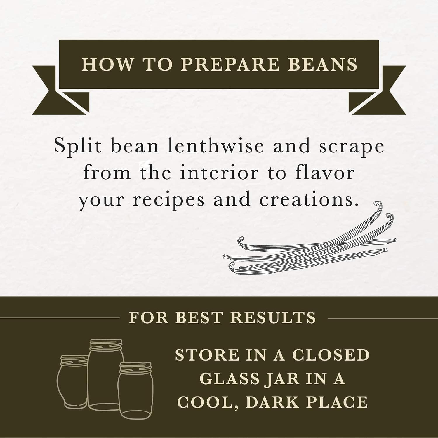 16 oz (1 lb) Organic Madagascar Whole Vanilla Beans, Grade A Vanilla Pods, Premium Vanilla Beans for Making Extract & Baking - Cook’s