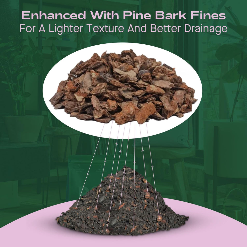 Seedling Seed Starter Soil Mix - Peat-Free Organic Potting Mix for Seeds, Cuttings, Microgreens- Enriched w/Worm Castings, Root-Boosting Biochar, Less Prone to Gnats for Germination & Propagation- 4qt