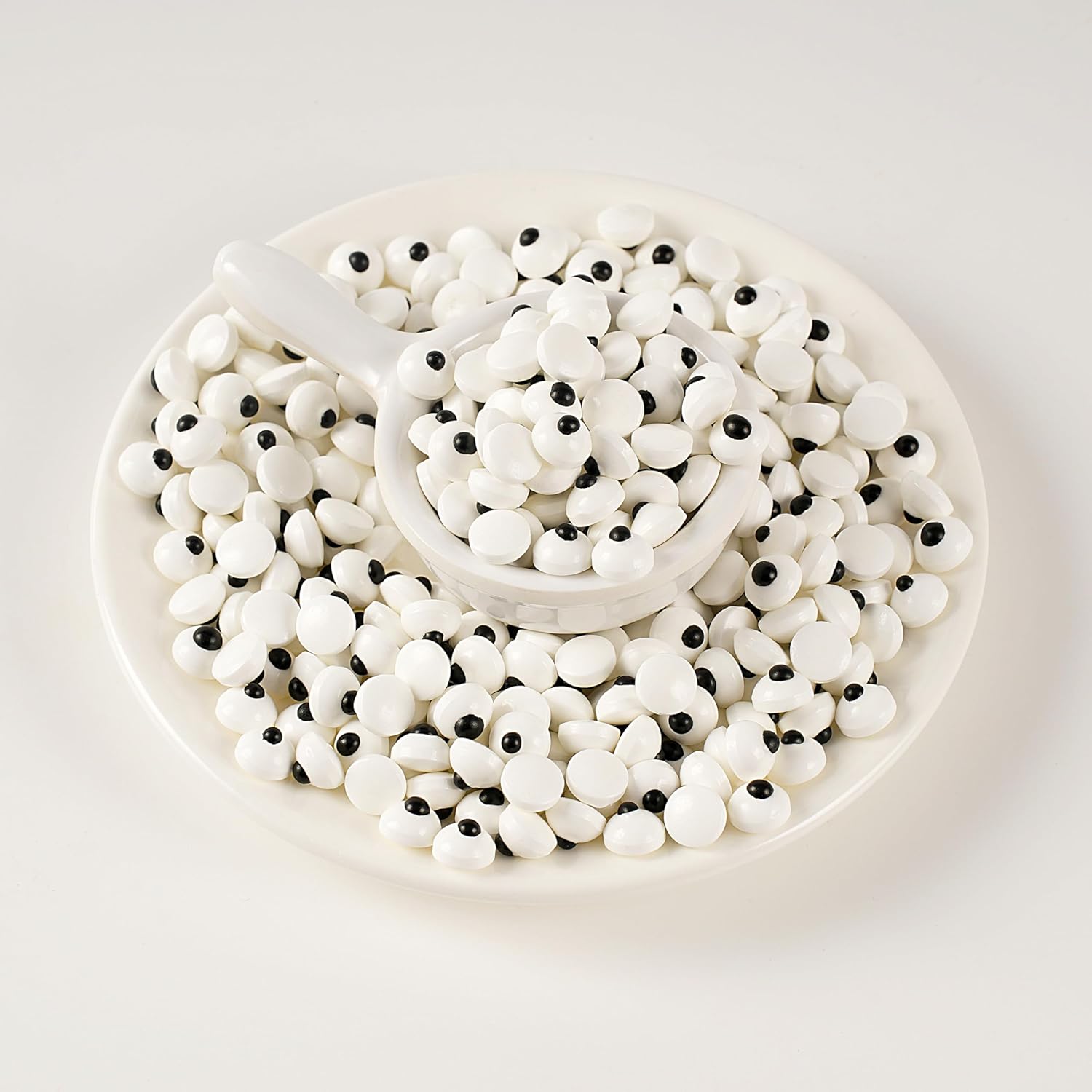 Kasvan Eyeballs Sugar Sprinkles - Edible Candy Eyeballs 85g/3 Oz, Halloween Sprinkles, Baking Cake Decorations, Ice Cream Toppings and Cookie Decorating, Wedding Party Chirstmas Supplies