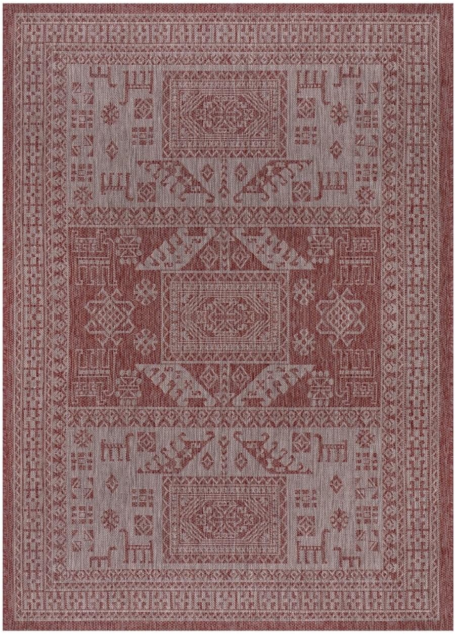 Keen Home Design Terrace Outdoor Area Rug - 12x15 Washable Indoor/Outdoor Rug for Patio, Kitchen, Balcony, Beach, Garden, Deck and Porch, Size: 12'x15'