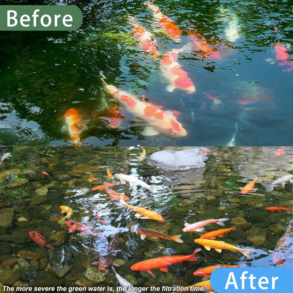 32W Pond UV Light for 200-2000 Gallon, Aquarium UV Light, UV Water Clarifier for Pond, Cold Plunge, Aquarium, Ice Bath, Hot Tub, Swimming Pool, Spa and Fish Tank Algea Control