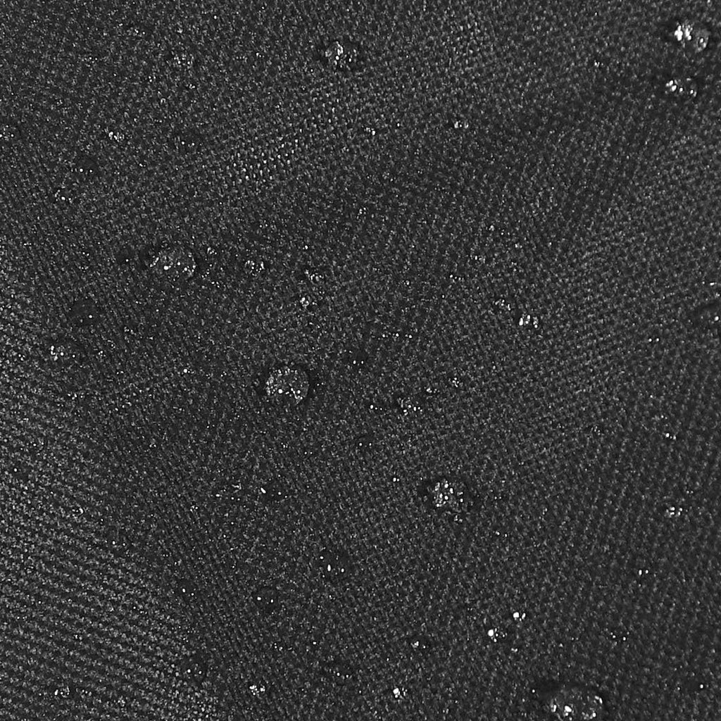 Sunnydaze Round Outdoor Fire Pit Cover - Heavy-Duty 300D Polyester and PVC with Drawstring Closure - Black - 36-Inch