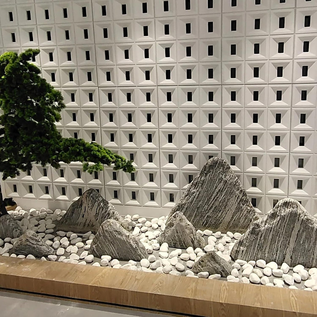 5 lbs White Matte Rocks for Plants, 2-3 Inch Large Pebbles for Indoor Plants, Decorative River Stones for Succulent, Landscaping, Vases, Crafting and Garden