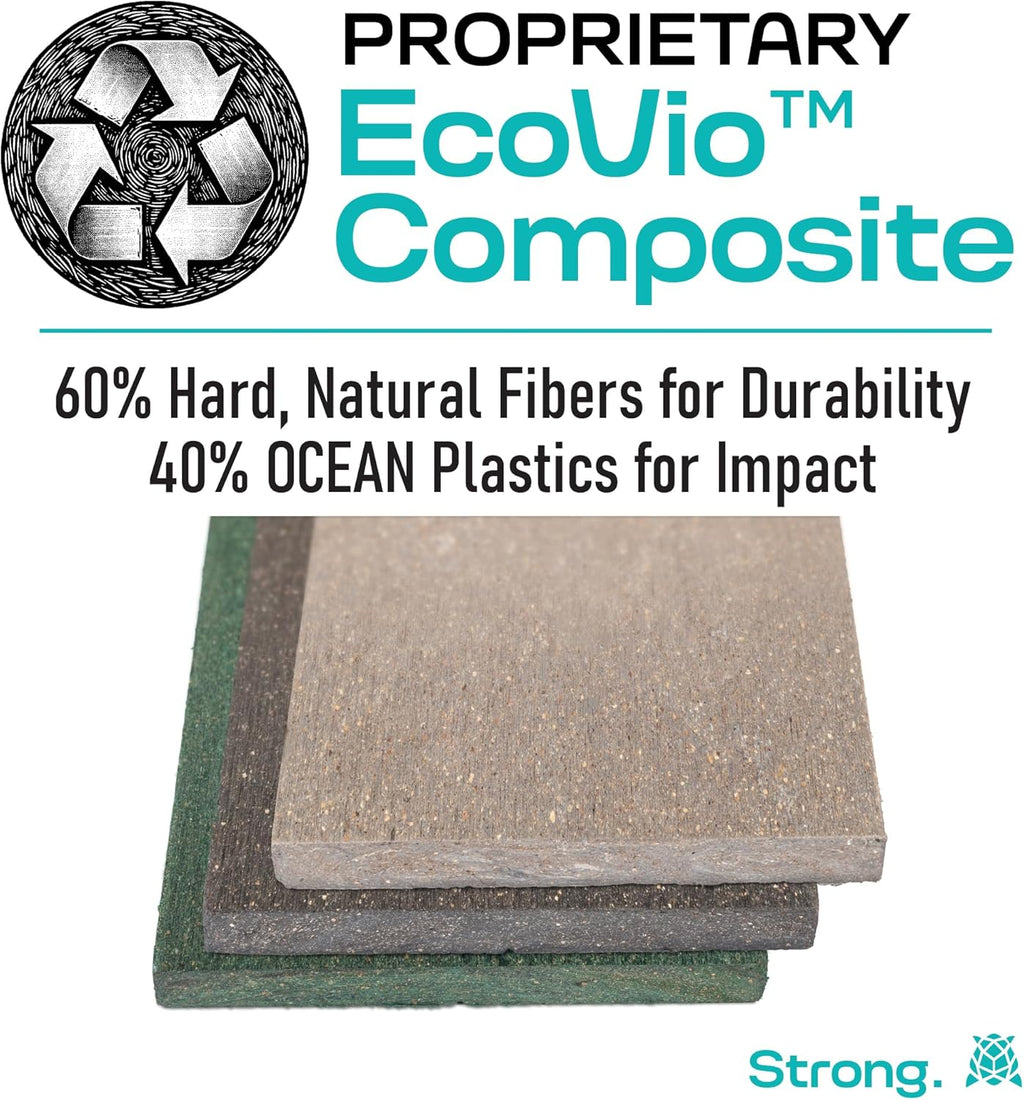 Urban Garden Decor with Pots Included, Hanging Planters for Indoor Outdoor Plants, Hanging Flowerpots, Wall Hanging Plant Holder Window Plant Shelves (Stone Gray, Shelf 2 Pots)