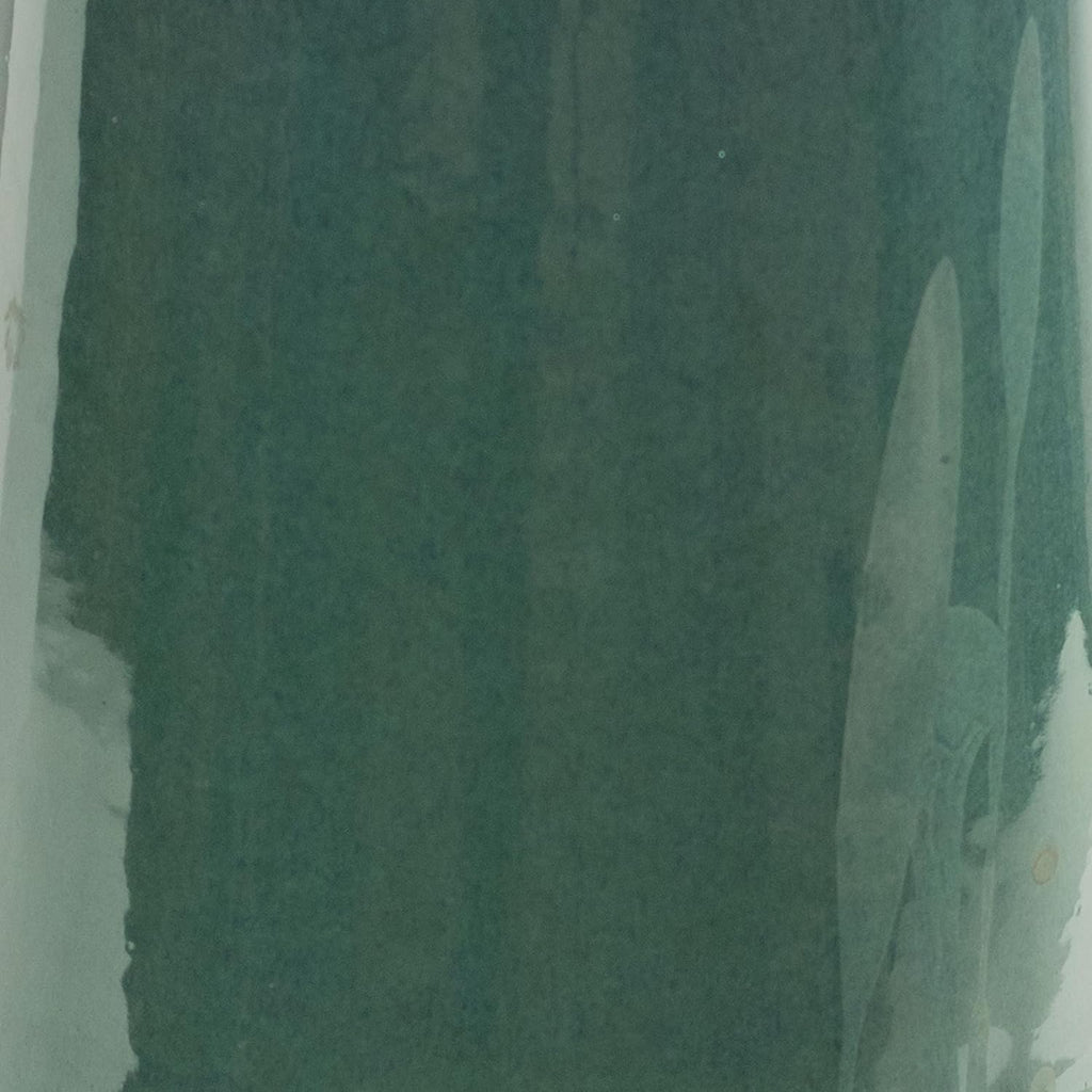 Sunnydaze Rennes Outdoor Ceramic Bird Bath - 22.5" H - UV- and Frost-Resistant - Glazed Bowl and Pedestal with Turquoise Finish