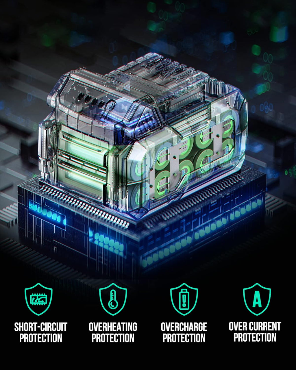 Litheli 20V Cordless Leaf Blower 350 CFM 85 MPH, Variable Speeds Electric Leaf Blower Battery Powered for Blowing Leaves, Dust, Snow, 4.0Ah Battery & Fast Charger Included