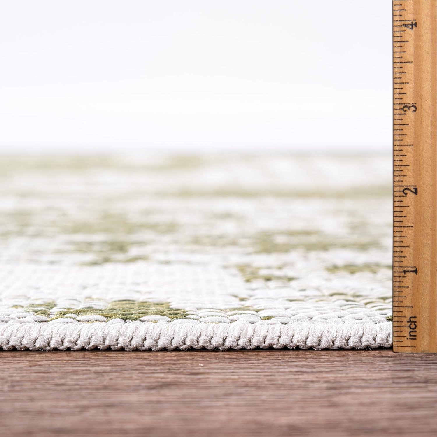 Keen Home Design Terrace Outdoor Runner Rug - 2x6 Washable Indoor/Outdoor Rug for Patio, Kitchen, Balcony, Beach, Garden, Deck and Porch, Size: 2'2"x5'7"