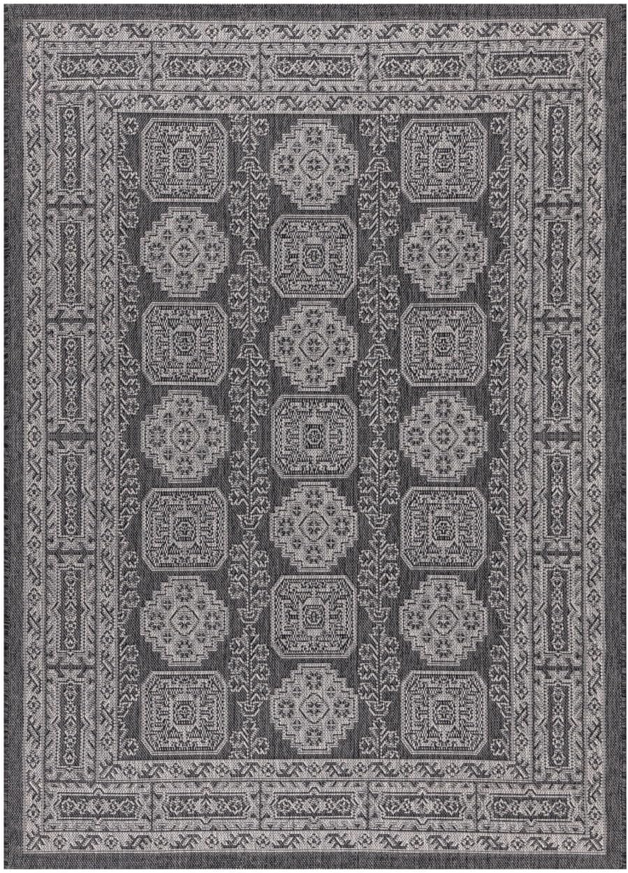 Keen Home Design Terrace Outdoor Area Rug - 9x12 Washable Indoor/Outdoor Rug for Patio, Kitchen, Balcony, Beach, Garden, Deck and Porch, Size: 8'10"x12'