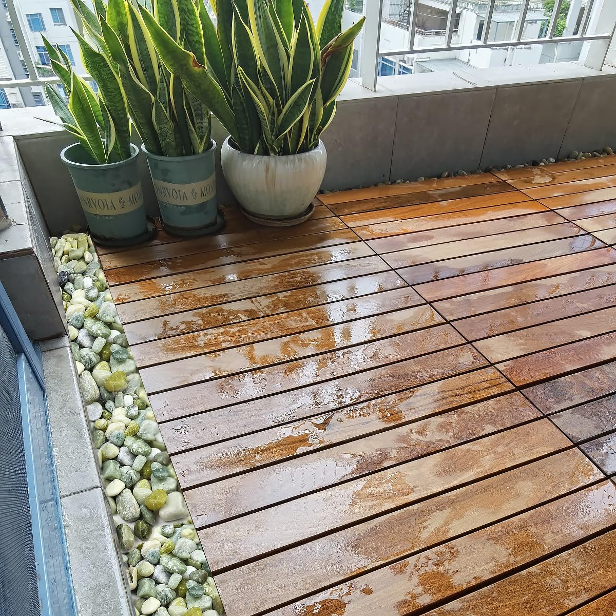 40lbs Jade River Rocks for Landscaping, 2-3 Inch Natural Pebbles for Indoor Plants, High Polished Decorative Stones Garden Outdoor and Indoor DIY Vase Filler Fish Tank Aquariums