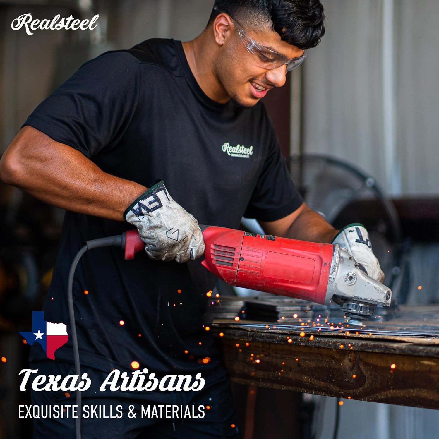 RealSteel Custom Metal Signs – Personalized Outdoor Wall Art, Wedding & Anniversary Name Plaque, Porch & Garden Decor, Campfire Monogram Yard Sign