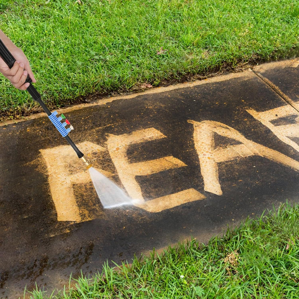 Electric Pressure Washer 5000PSI 4.0GPM Power Washers with M22-14mm Pressure Hose 33FT, Power Sprayers High Pressure with 1/4" QC Compatible Surface Cleaner for Home Cars Driveways, Dblue