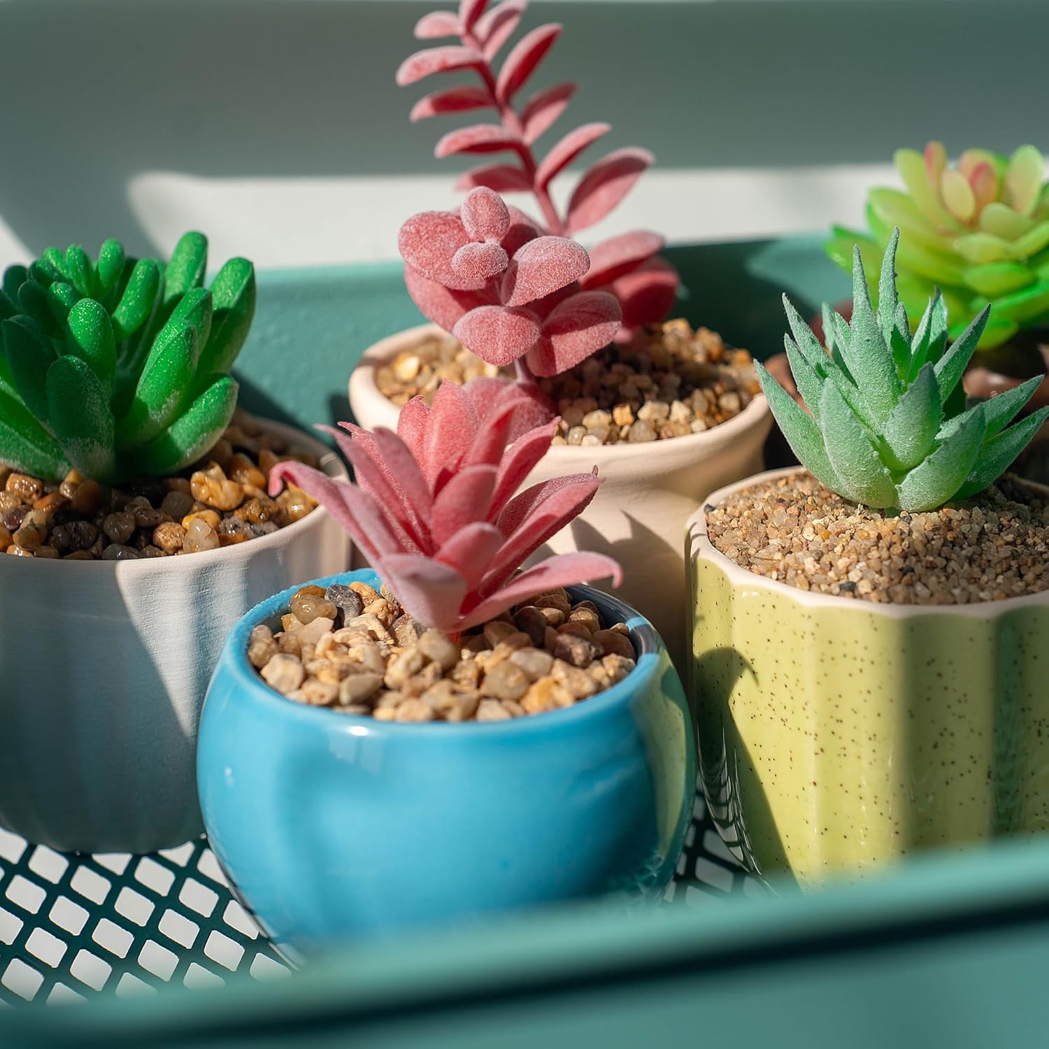 2 lbs Aquarium Gravel, 2-4mm Fish Tank Gravel, Succulent Cactus Pea Gravel for Indoor Plants, River Rocks for Gardening, Flower Pots, Vase Fillers, Garden Landscaping