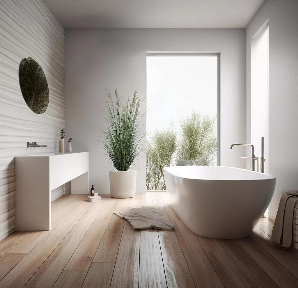 Artificial Pampas Grass Plant, 6FT Tall Faux Plants Indoor Home Decorative Artificial Plants & Flowers in Pot, Fake House Plant