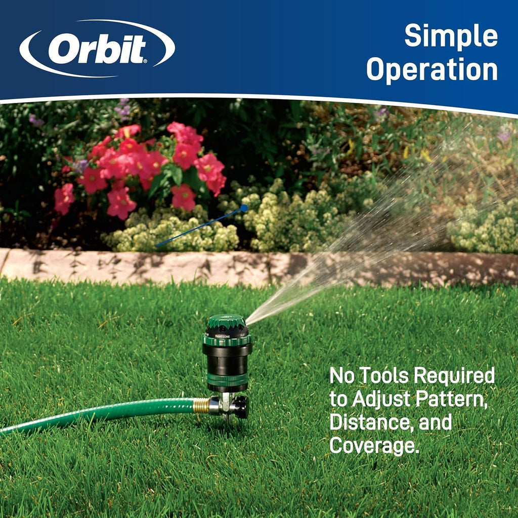 6-Pack Orbit 58573N H2O-6 Gear Drive Sprinkler