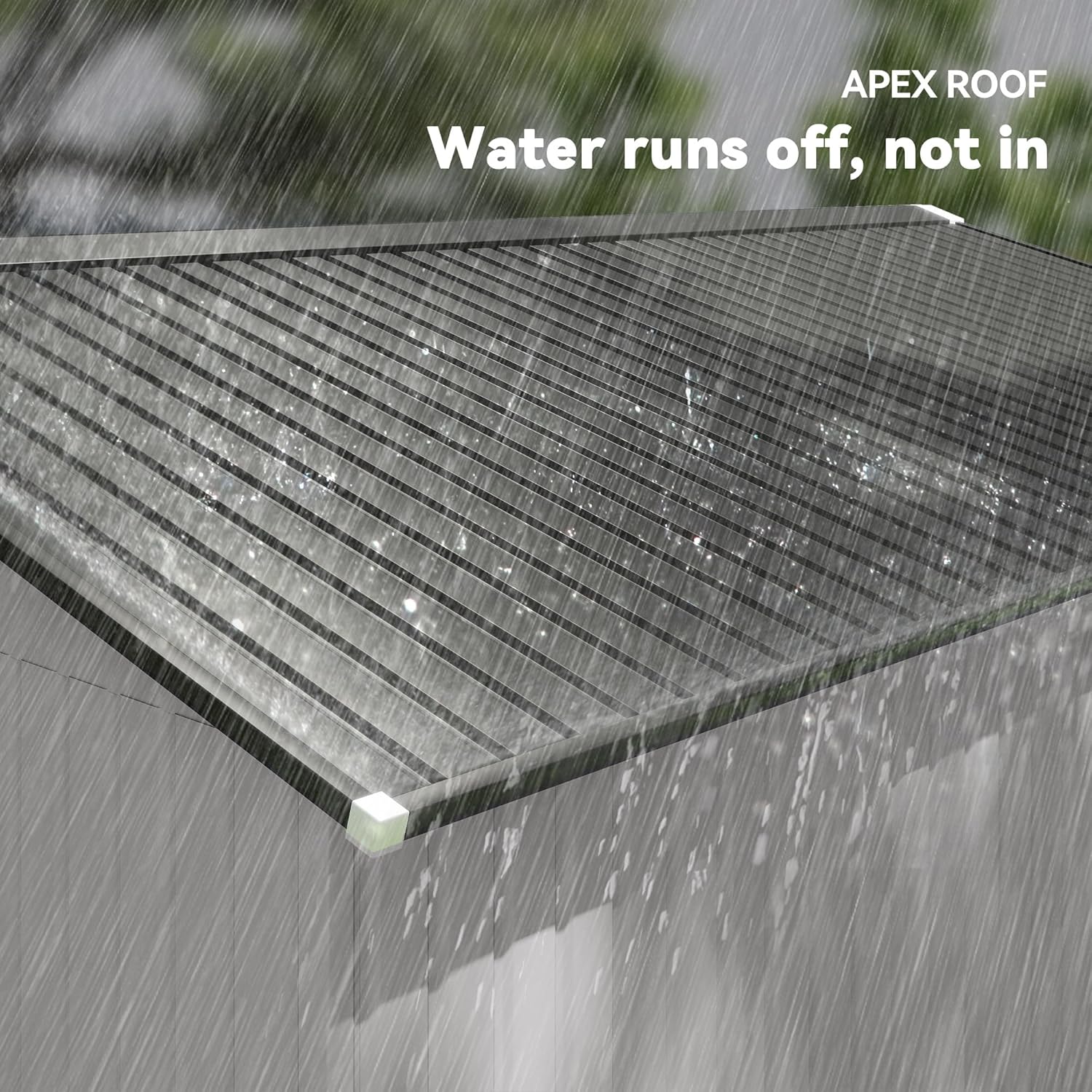 Outsunny 11' x 13' Outdoor Storage Shed, Garden Tool Metal Shed with Foundation Kit, Double Lockable Door, Air Vents and Sloping Roof, for Backyard, Patio, Lawn, White