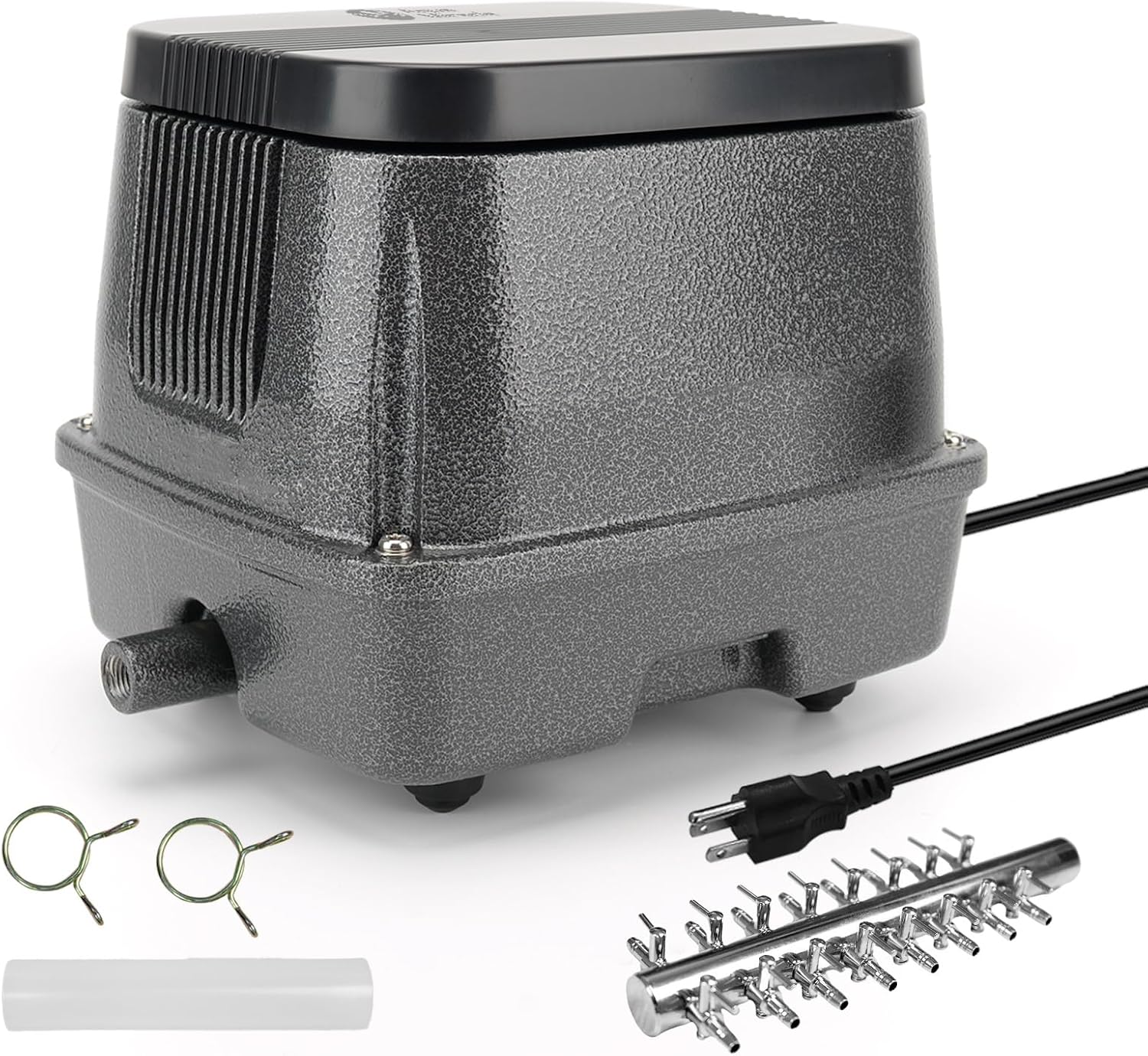 AquaMiracle Linear Air Pump, 635/950/1600/4000GPH Pond Bubbler Septic Air Pump, Energy-Efficient Pond Aerator for Outdoor Ponds, Aquariums, Hydroponics, Waste Treatment