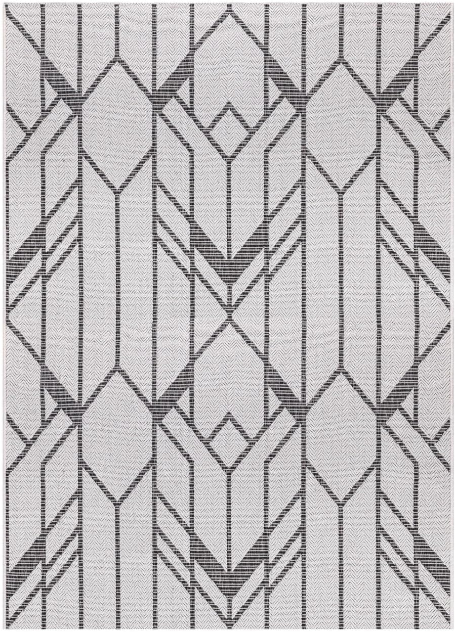 Keen Home Design Terrace Outdoor Area Rug - 8x10 Washable Indoor/Outdoor Rug for Patio, Kitchen, Balcony, Beach, Garden, Deck and Porch, Size: 7'7"x10'