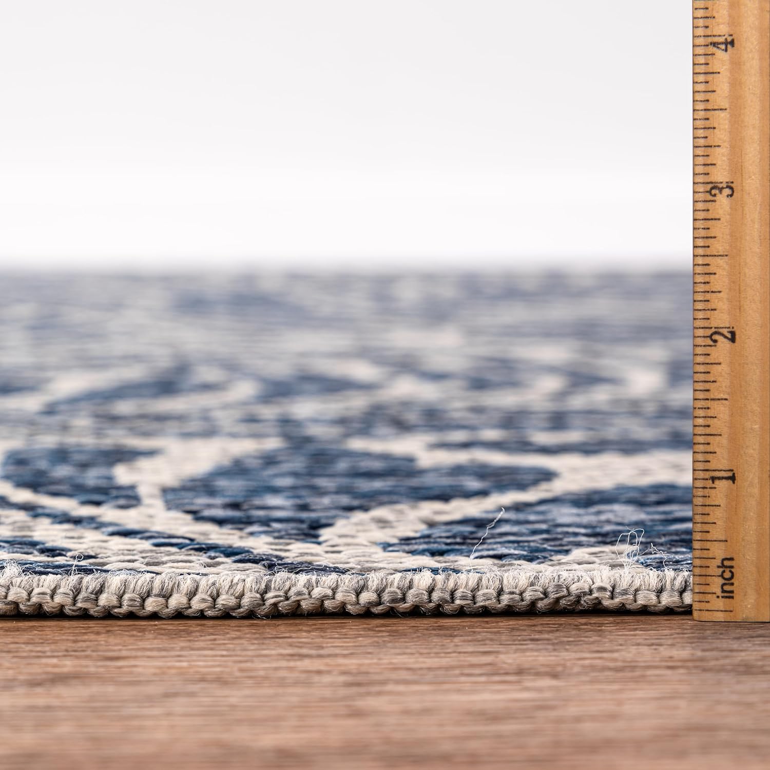 Keen Home Design Terrace Outdoor Runner Rug - 2x10 Washable Indoor/Outdoor Rug for Patio, Kitchen, Balcony, Beach, Garden, Deck and Porch, Size: 2'2"x9'11"