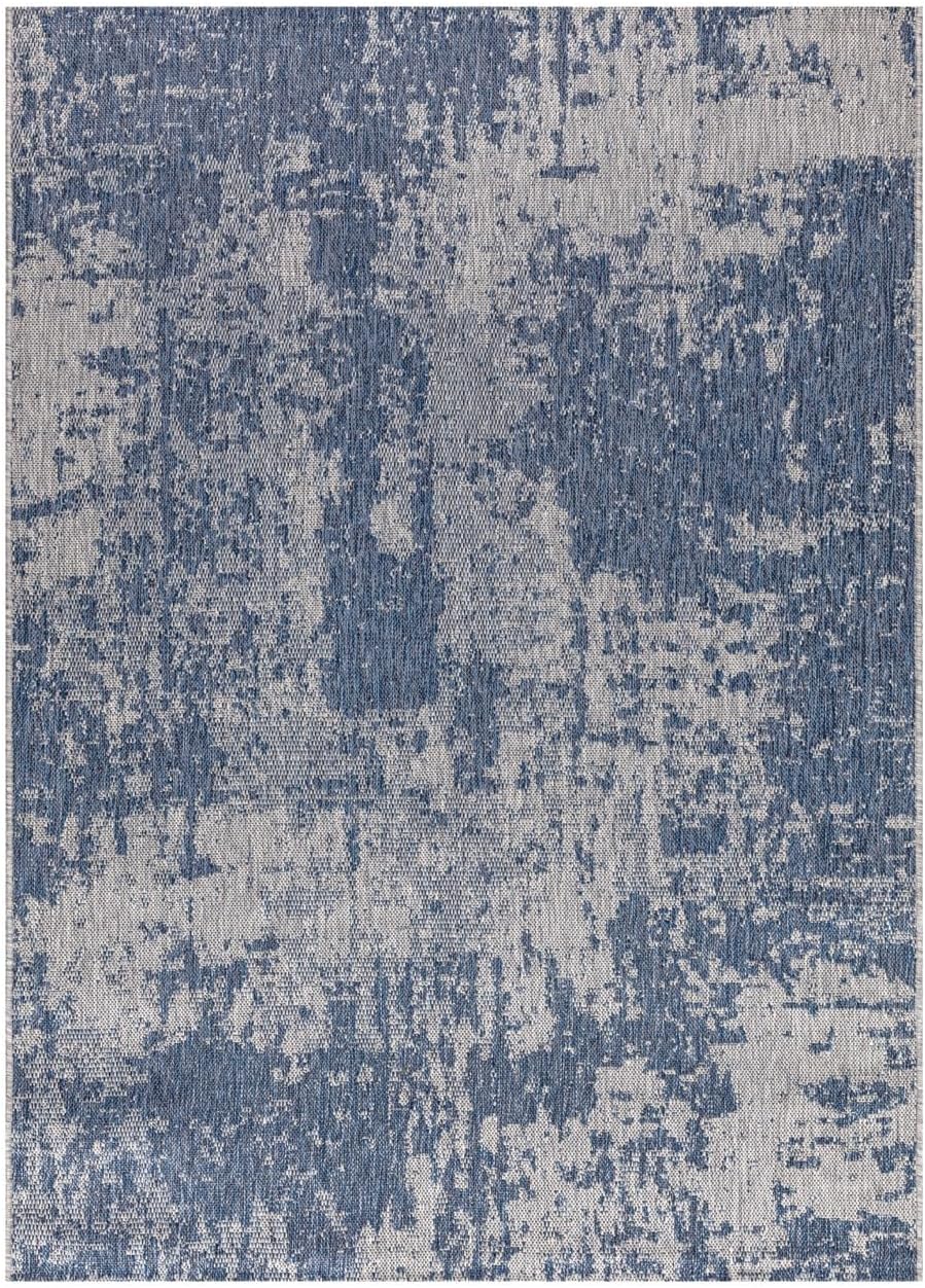 Keen Home Design Terrace Outdoor Area Rug - 8x10 Washable Indoor/Outdoor Rug for Patio, Kitchen, Balcony, Beach, Garden, Deck and Porch, Size: 7'7"x10'