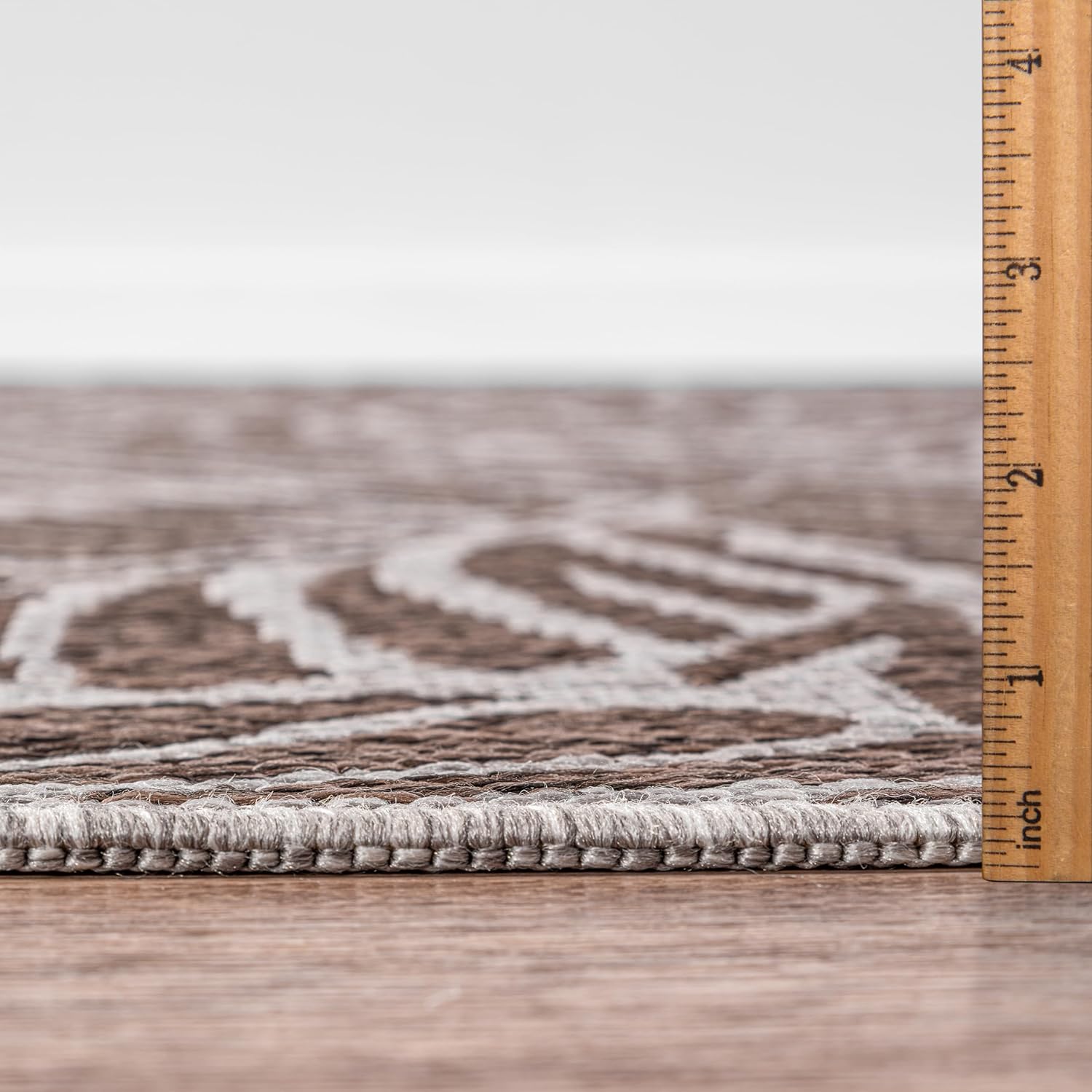 Keen Home Design Terrace Outdoor Area Rug - 12x15 Washable Indoor/Outdoor Rug for Patio, Kitchen, Balcony, Beach, Garden, Deck and Porch, Size: 12'x15'