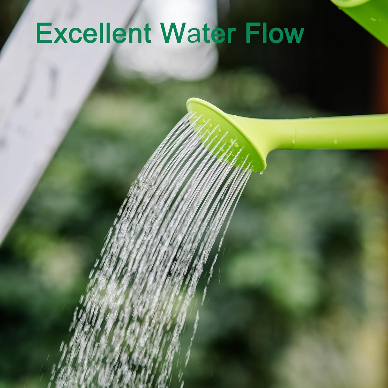 1 Gallon Watering Can Outdoor, Watering Can for Indoor & Outdoor Plants, Flower with Detachable Sprinkler Head