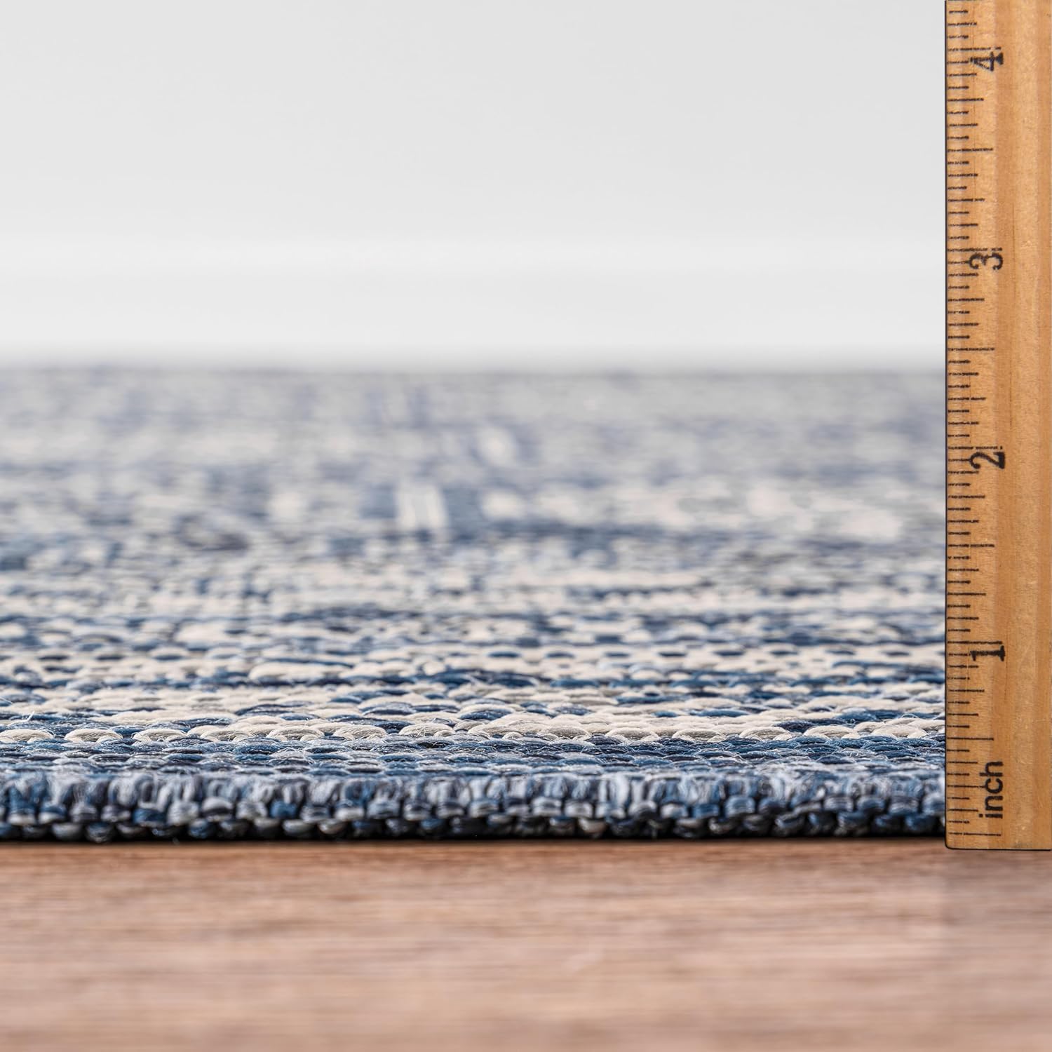 Keen Home Design Terrace Outdoor Area Rug - 8x10 Washable Indoor/Outdoor Rug for Patio, Kitchen, Balcony, Beach, Garden, Deck and Porch, Size: 7'7"x10'