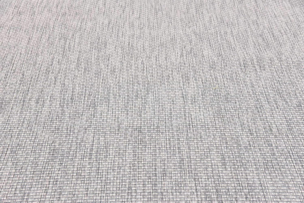 Unique Loom Outdoor Solid Collection Area Rug (8' x 11' 4" Rectangle Light Gray/Ivory)