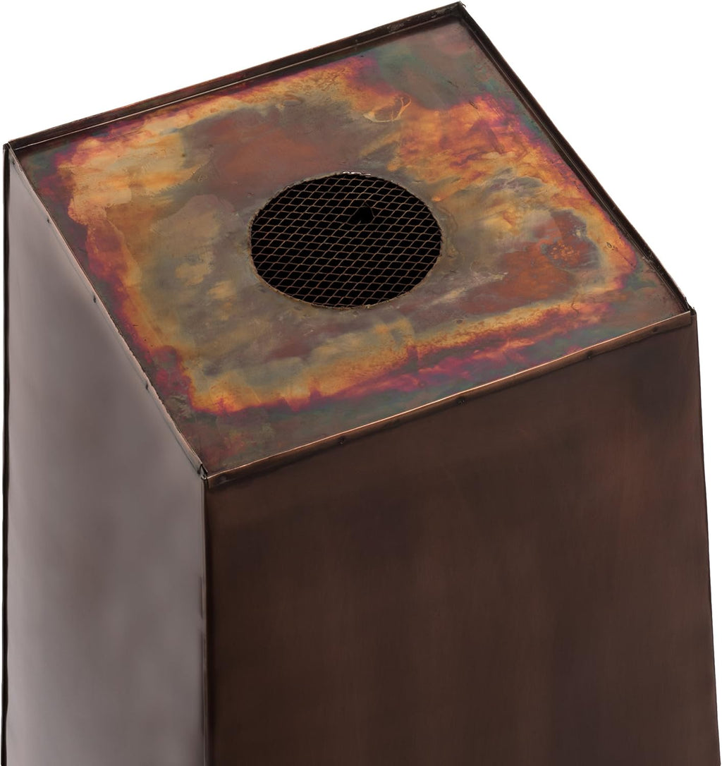 H Potter Tall Planter Large Copper Flower Pot Outdoor Indoor Patio