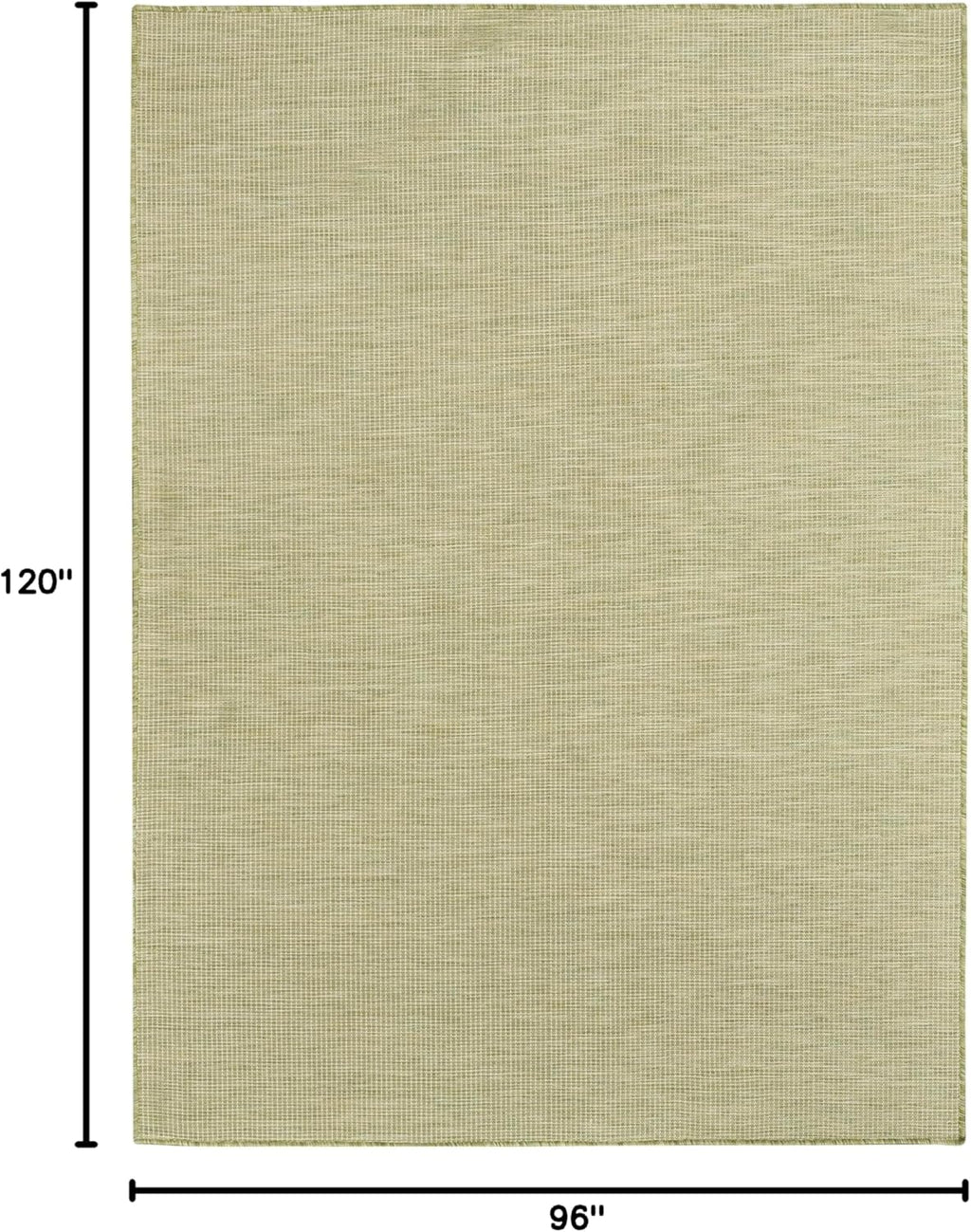 Nourison Home Home Positano 8' x 10' Fabric Green Area Rug