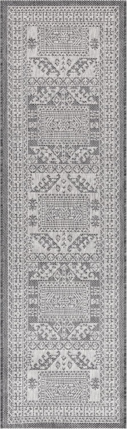 Keen Home Design Terrace Outdoor Runner Rug - 2x6 Washable Indoor/Outdoor Rug for Patio, Kitchen, Balcony, Beach, Garden, Deck and Porch, Size: 2'2"x5'7"