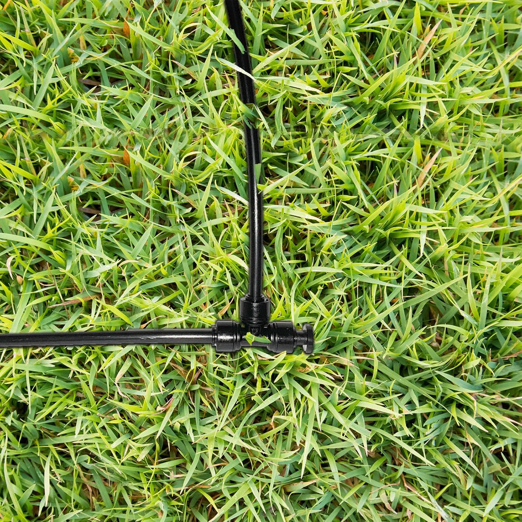 30 Pack 1/4" End Plugs for Quick Connect 1/4" Drip Irrigation Tee Connectors, Leak-Free End Closure Parts End Cap Fittings for Quick Connect Drip Irrigation System