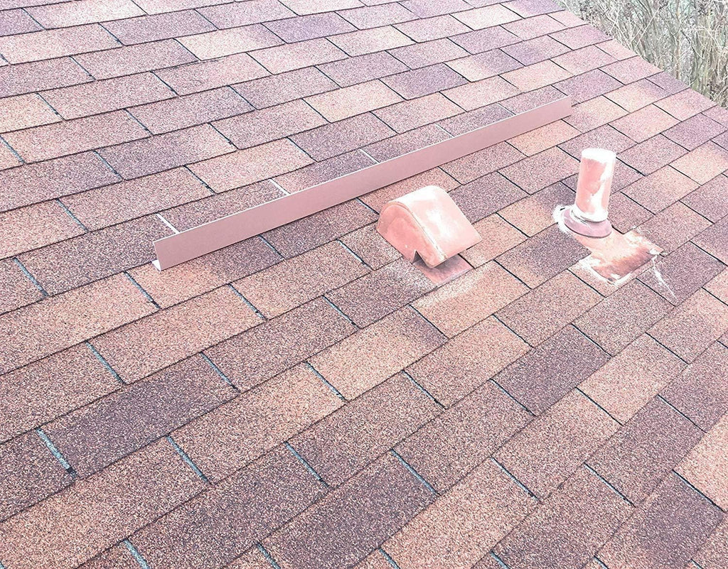 Eagle 1-26 Gauge 5 Foot Rain Diverter - Nails and Instructions Included (Mill Finish Aluminum, Copper, Galvanized, Stainless Steel & More) (2, Aluminum Diamond Plate - Red)