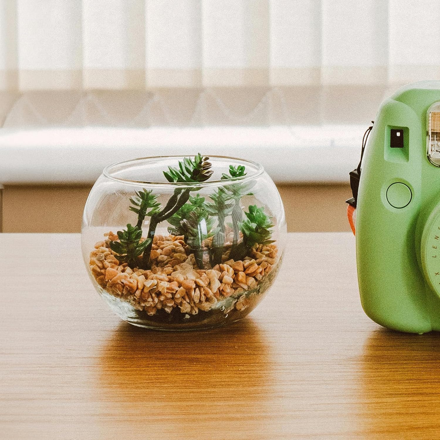 2 lbs Aquarium Gravel, 3-6mm Fish Tank Gravel, Succulent Cactus Pea Gravel for Indoor Plants, River Rocks for Gardening, Flower Pots, Vase Fillers, Garden Landscaping