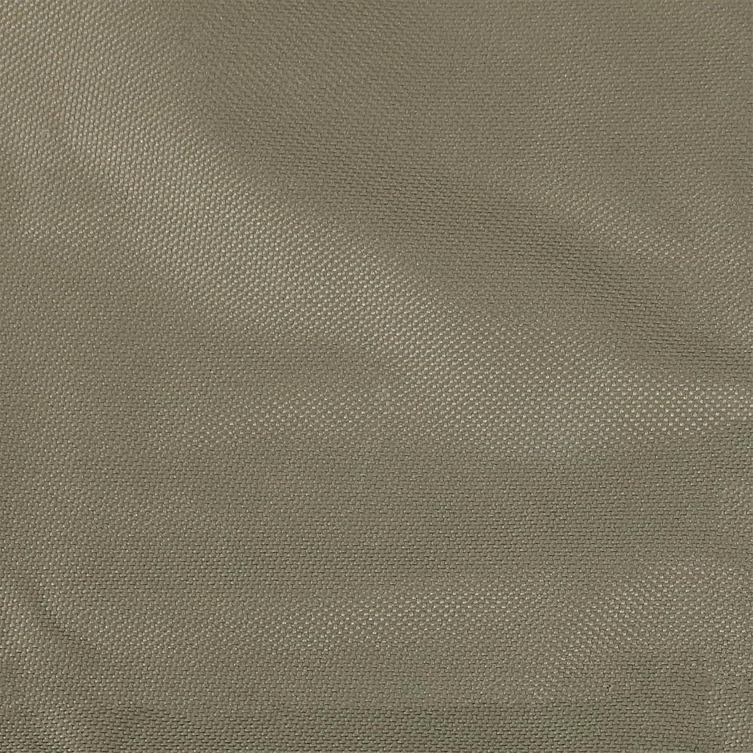 Sunnydaze Round Outdoor Fire Pit Cover - Heavy-Duty 300D Polyester and PVC with Drawstring Closure - Khaki - 40-Inch