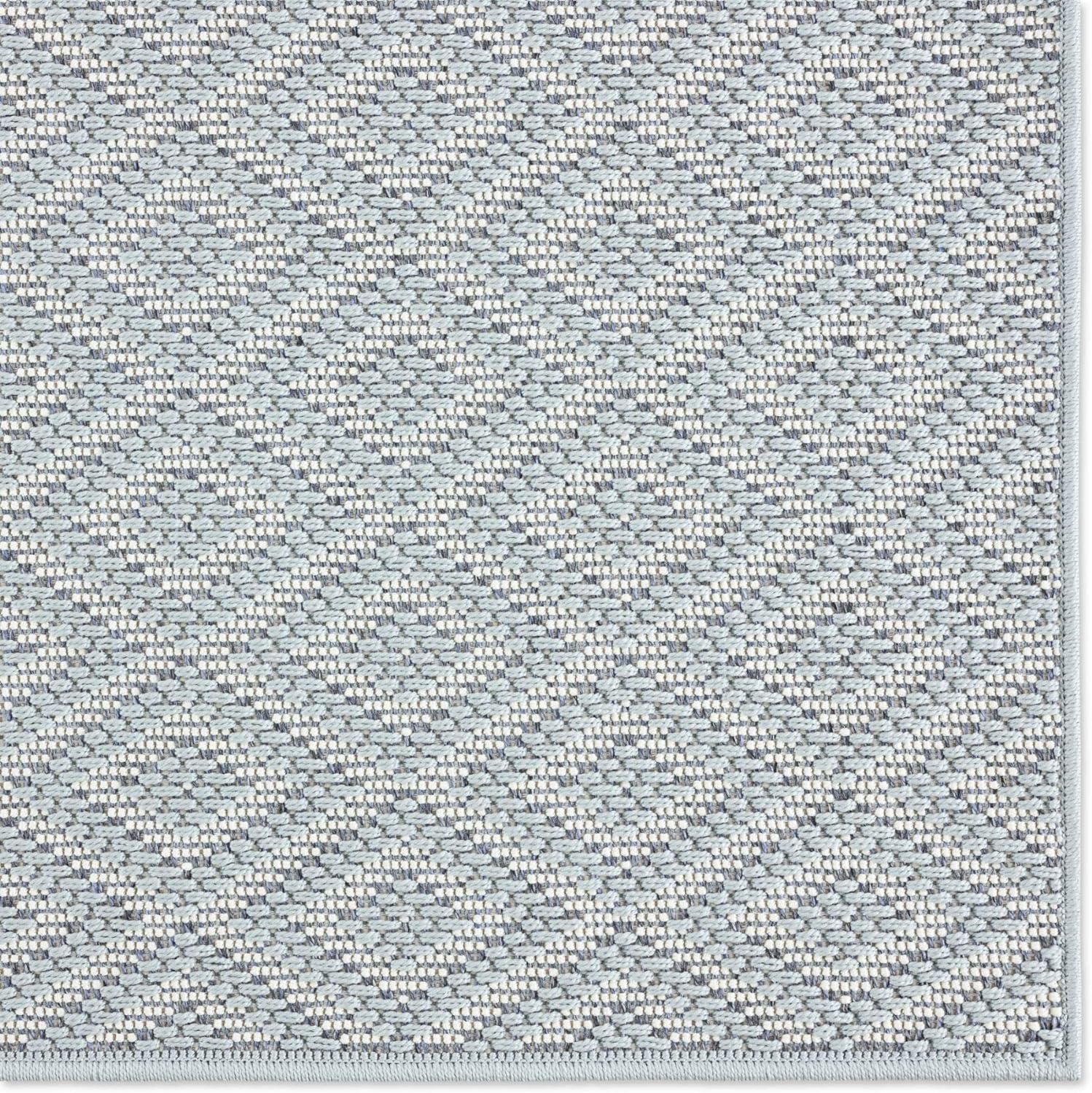 Home Dynamix Tripoli Lydia Indoor/Outdoor Area Rug 7'10"x10'2", Modern Blue