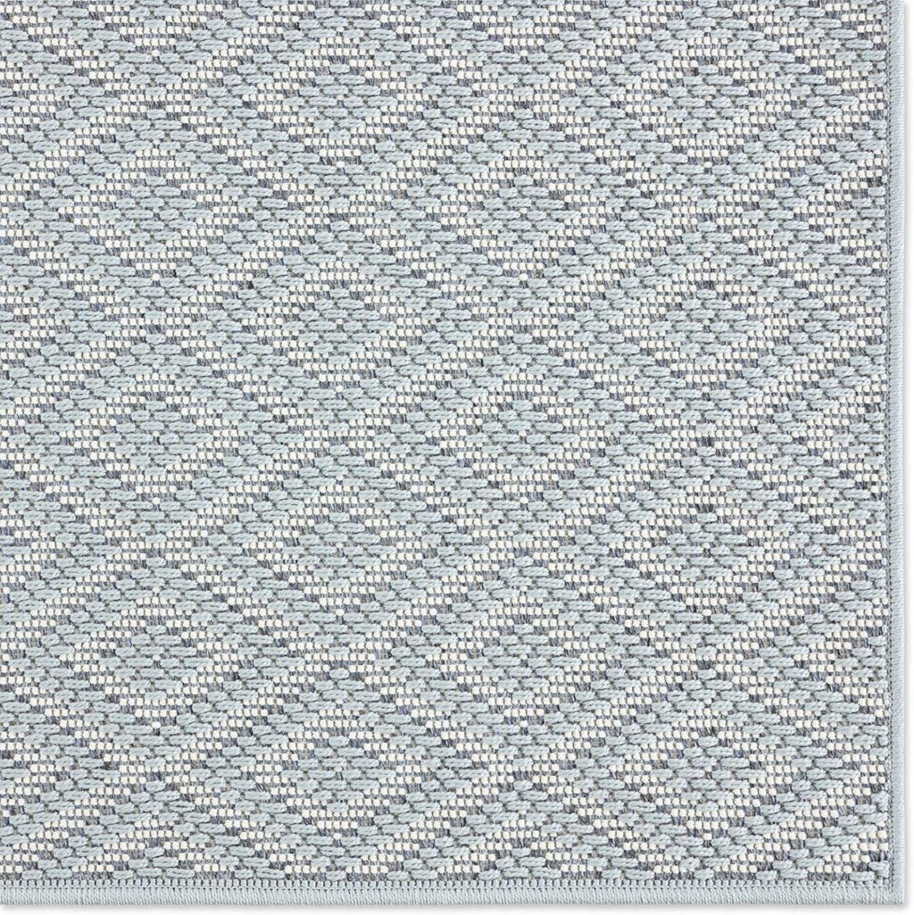Home Dynamix Tripoli Lydia Modern Indoor/Outdoor Area Rug, Blue/Cream, 3'7"x5'2" Rectangle