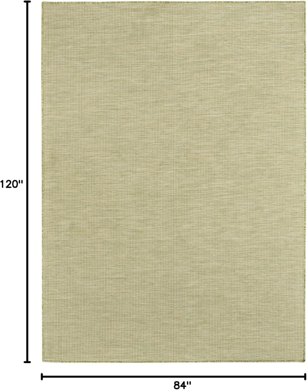 Nourison Home Home Positano 7' x 10' Fabric Green Area Rug