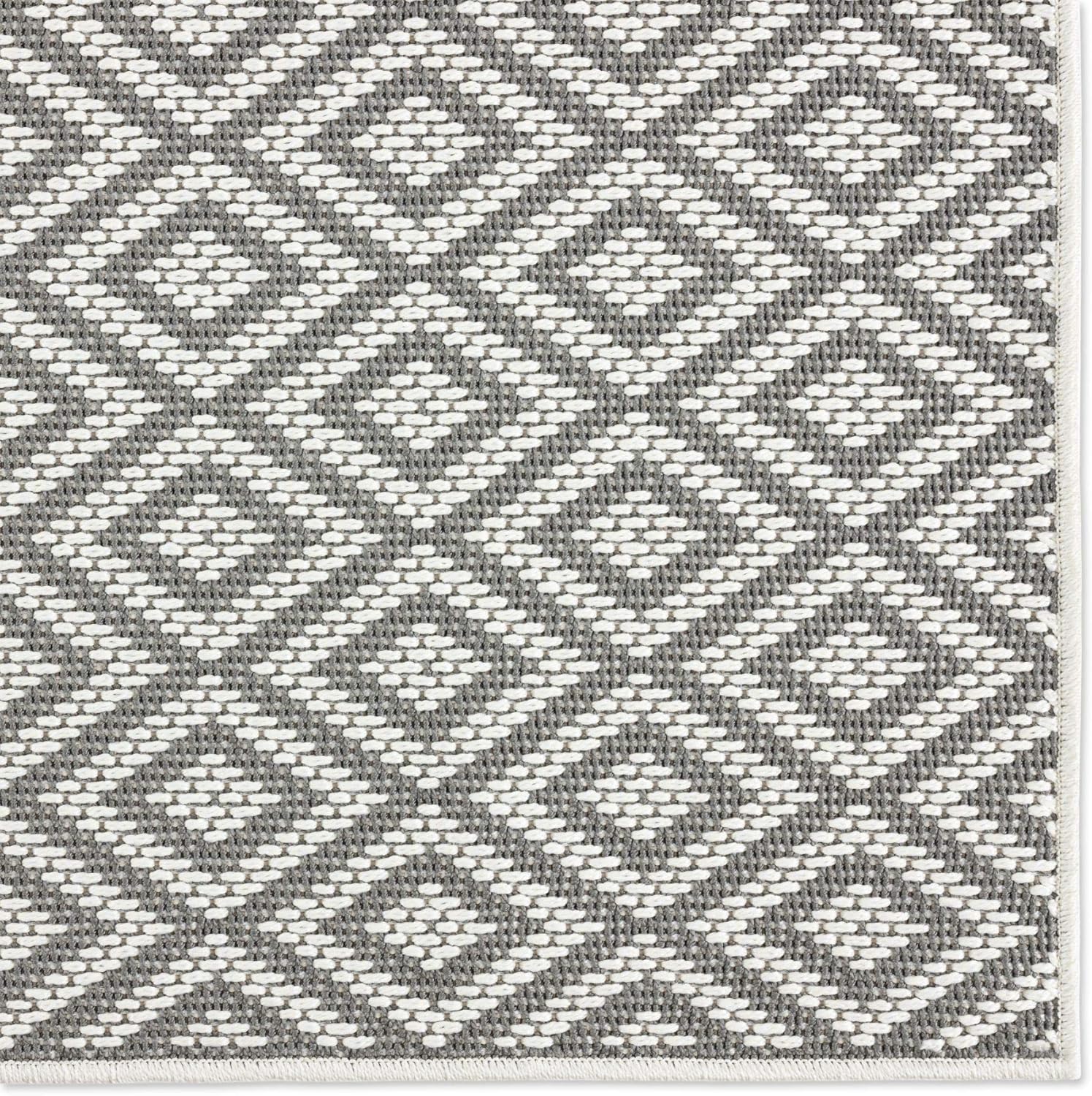 Home Dynamix Tripoli Lydia Geometric Area Rug, Gray/Cream, 6'6"x9'6" Rectangle