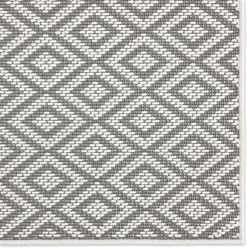 Home Dynamix Tripoli Lydia Indoor/Outdoor Area Rug 7'10"x10'2", Modern Gray
